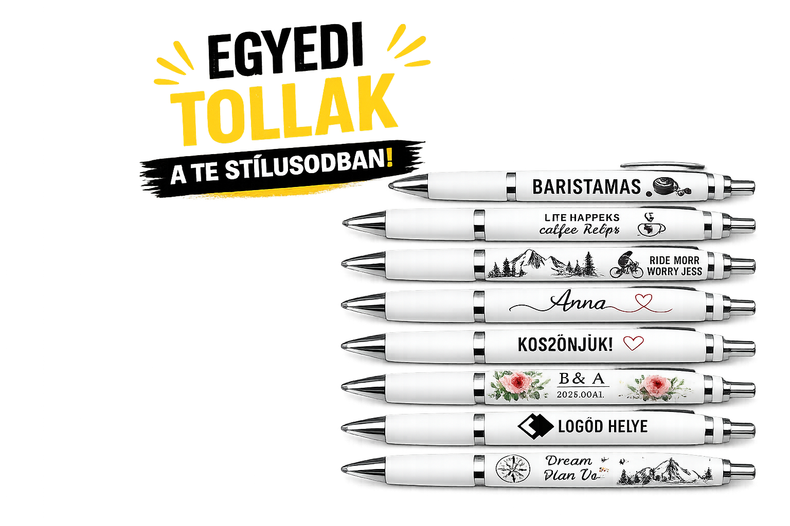 Egyedi toll készítés