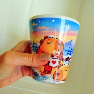 Kapibara latte bögre